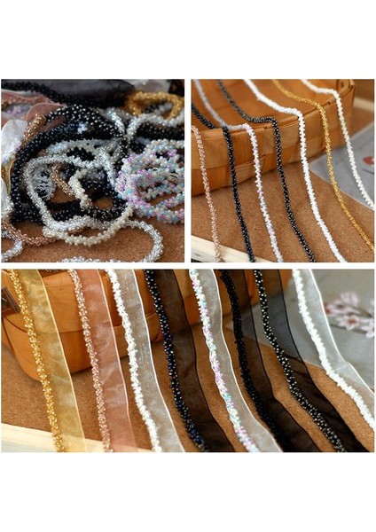 No.22 Tarzı Yüksek Li El Boncuklu Şerit Dantel Trim Şerit Dantel Diy Ceket Ceket Lideri Ağız Dekorasyon Aksesuarları Malzemeleri (Yurt Dışından)