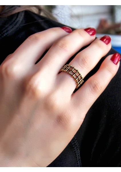 Trend Telkari Işlemeli Antik Eskitme Ayarlanabilir Kadın Yüzük EUY1244 fiyatları