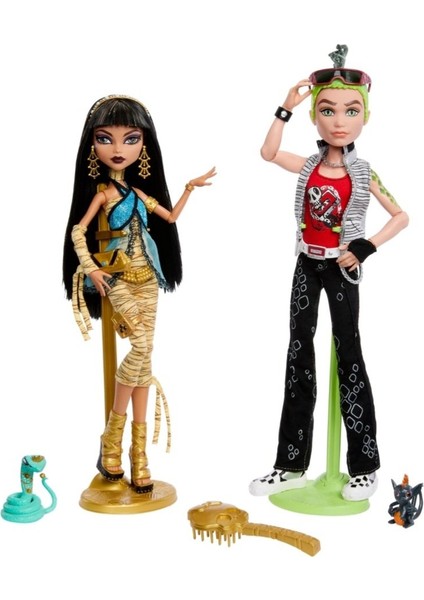 Monster High Creeproduction Cleo And Deuce - Model Bebek