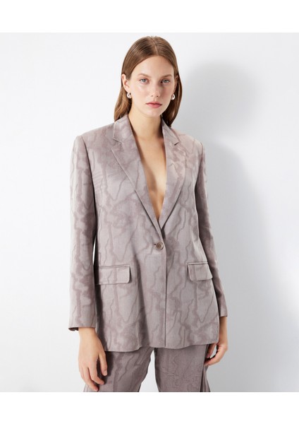 Jakarlı Blazer