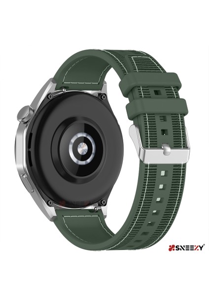 Samsung Galaxy Watch 6 – Classic 40-43-44-47MM 20MM Dikiş Desenli Dokuma Silikon Kordon fiyatları