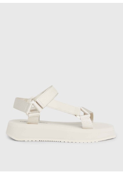 Calvin Klein Bej Kadın Sandalet YW0YW01353ACF