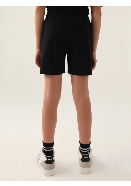 Kız Çocuk Şort 5-15 Yaş Siyah fiyatları