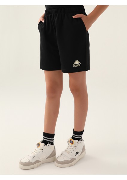 Kız Çocuk Şort 5-15 Yaş Siyah modelleri