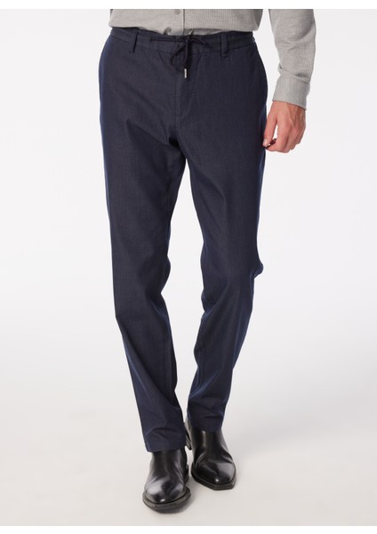 Normal Bel Normal Paça Lacivert Erkek Chino Pantolon SPBF4SM-PNT5020
