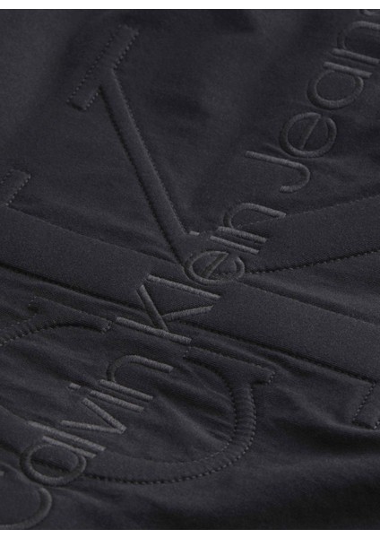 Bisiklet Yaka Baskılı Siyah Kadın T-Shirt J20J223362BEH modelleri