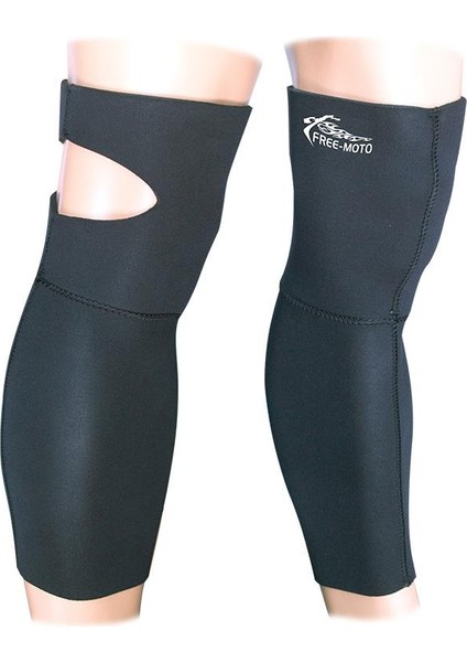 Free-Moto Motorsikletçi Neopren Uzun Dizlik