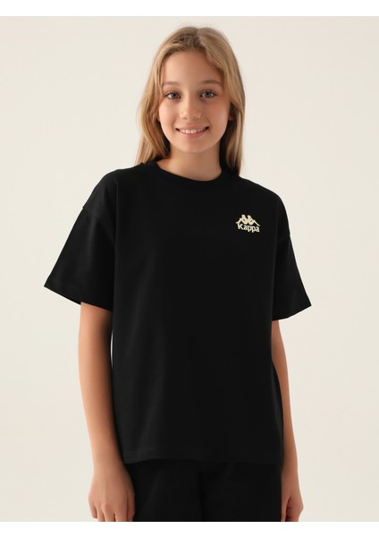 Kız Çocuk Tişört 5-15 Yaş Siyah fiyatları