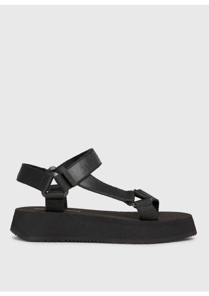 Siyah Kadın Sandalet YW0YW01353BEH