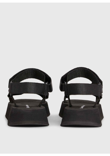 Siyah Kadın Sandalet YW0YW01353BEH indirimleri