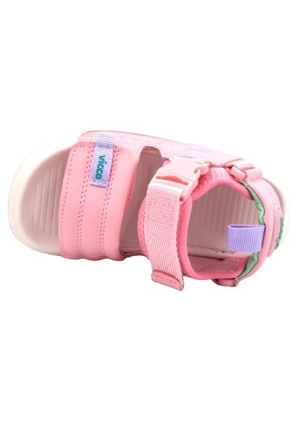 (321.F24Y.213-05) Rave Phlon Hafif Taban Cırtlı Çocuk Sandalet Pembe