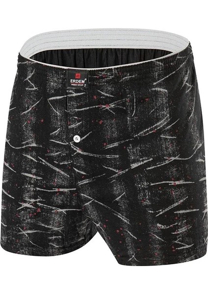 Erkek Penye Karışık Desenli Boxer 1400 6 Adet fırsatları