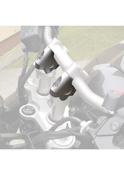22 mm Motosiklet Gri Gidon Yükseltme Aparatı