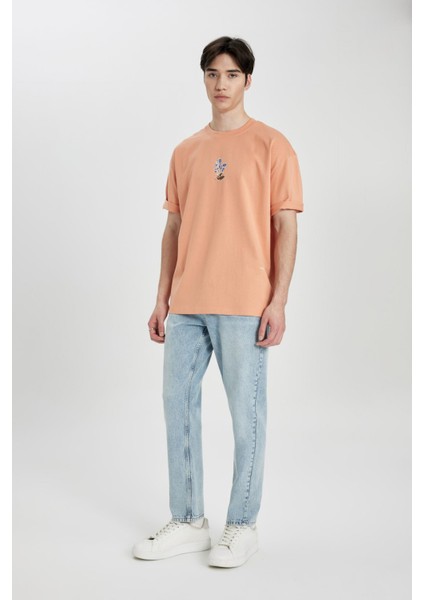 Erkek Turuncu Tişört - B4646AX/OG590 fiyatları