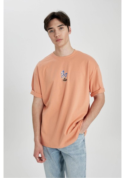 Erkek Turuncu Tişört - B4646AX/OG590 modelleri