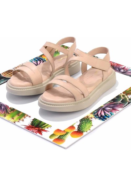 Bej Kadın Sandalet K05357210203