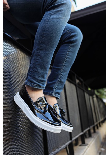 CH127 Rbt Loafer-X Erkek Ayakkabı Sıyah