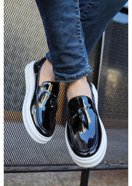 CH127 Rbt Loafer-X Erkek Ayakkabı Sıyah