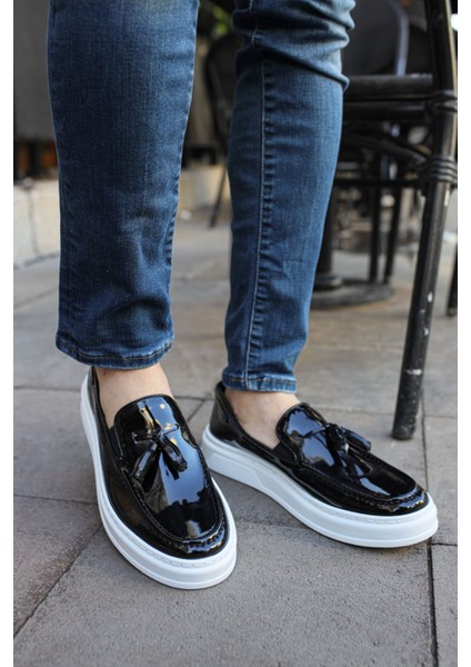 CH127 Rbt Loafer-X Erkek Ayakkabı Sıyah