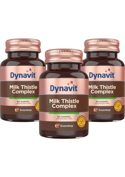 Milk Thistle Complex 60 Kapsül 3 Adet