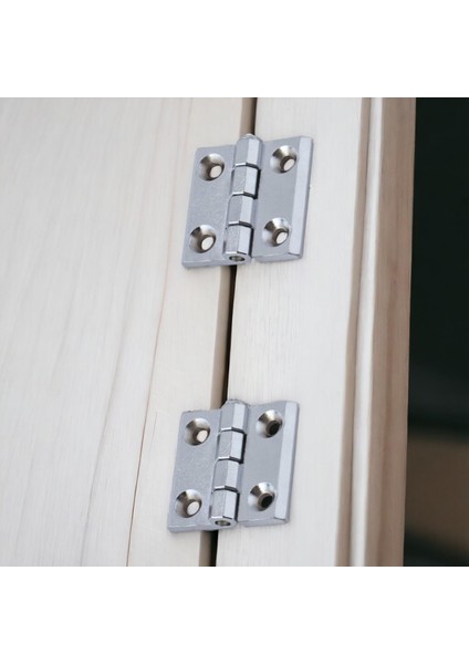 Mobilya Pencere Kapı Duşakabin Mini Dolap Menteşesi Yaprak Menteşe Krom 40 x 40 mm 2 Adet fırsatları