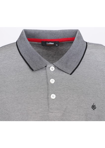 Erkek Kısa Kol Polo Yaka büyük beden Tişört - BIP-202 - Siyah fiyatları