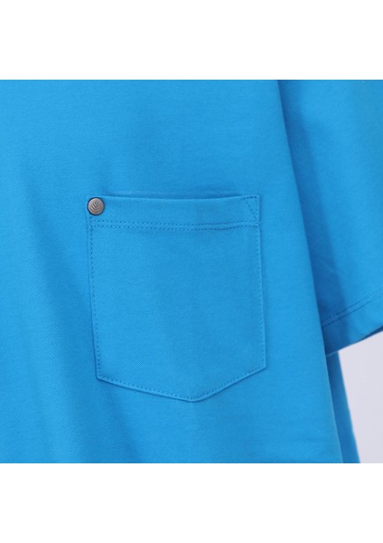 Erkek Büyük Beden Kısa Kol Polo Yaka Tişört - BPL-4004307 - Koyu Turkuaz fiyatları