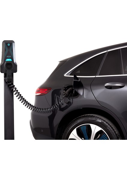 Elektrikli Araç Şarj Istasyonu - Tip-2, 7.4 Kw, 32a, 230v Ac, Spiral Kablo, Togg/tesla Uyumlu