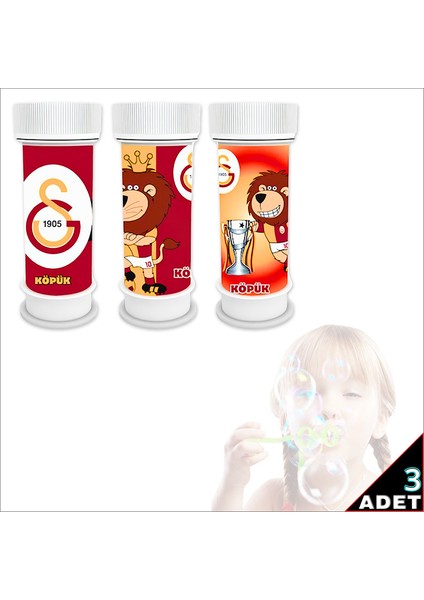 Galatasaray Köpük Baloncuk - 3 Adet fiyatları