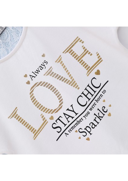 Kız Tshırt - Kız Tshırt - Kısa Kol - 3071534 - Beyaz fiyatları