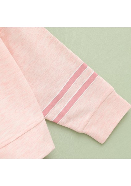 Kız Tshırt - Kız Tshırt - Uzun Kol-Ince - 3246755 - Pembe modelleri