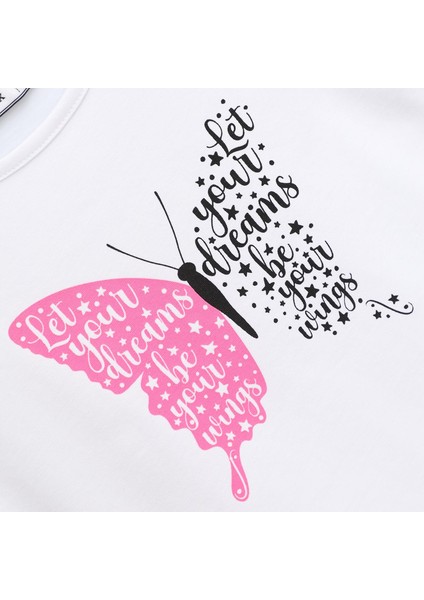Kız Tshırt - Kız Tshırt - Kısa Kol - 3247234 - Beyaz fiyatları