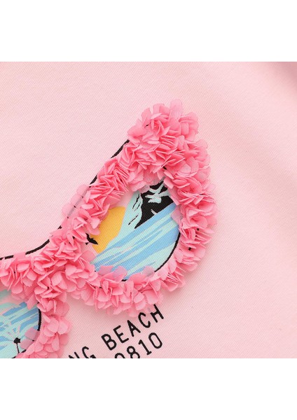 Kız Tshırt - Kız Tshırt - Kısa Kol - 3248855 - Pembe modelleri