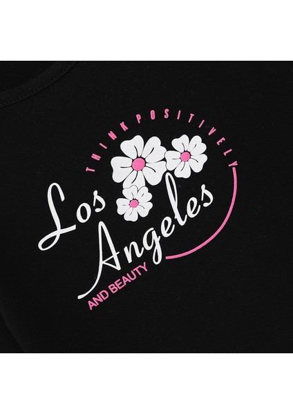 Kız Tshırt - Kız Tshırt - Uzun Kol-Ince - 3244611 - Siyah fiyatları