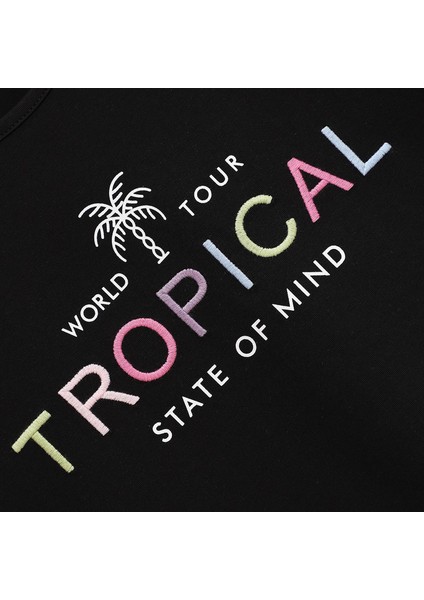 Kız Tshırt - Kız Tshırt - Kısa Kol - 3245611 - Siyah modelleri