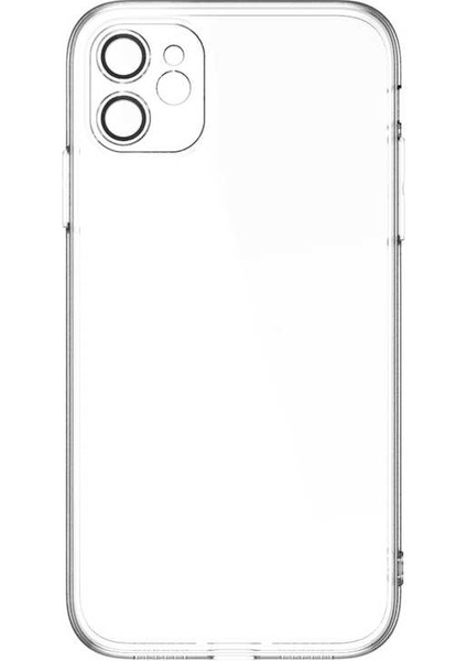 Apple iPhone 12 - Uyumlu Zore Fizy Kapak-Renksiz