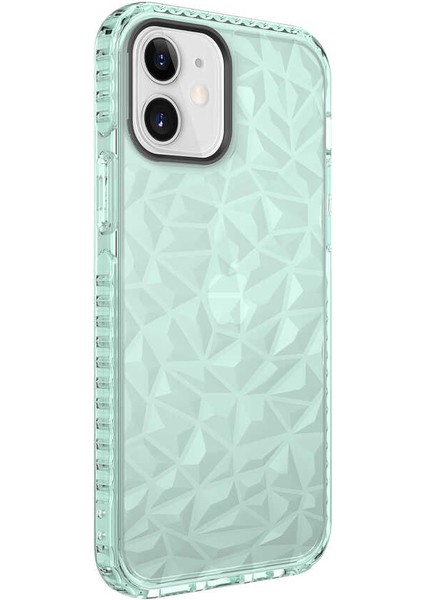 Apple iPhone 12 - Uyumlu Zore Buzz Kapak-Yeşil