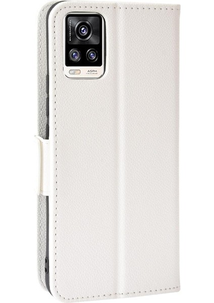 Vivo V20 Yan Toka Manyetik Kart Yuvaları Için Kılıf Tutucu Cüzdan Pu Deri (Yurt Dışından) fırsatları