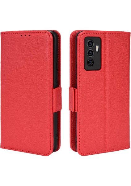 Vivo V23E 5g Kart Yuvaları Için Kılıf Tutucu Manyetik Pu Deri Yan Toka (Yurt Dışından) modelleri
