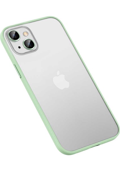 Apple iPhone 13 - Uyumlu Zore Retro Kapak-Yeşil