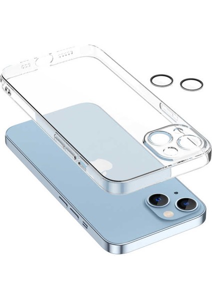 Apple iPhone 13 - Uyumlu Zore Fizy Kapak-Renksiz