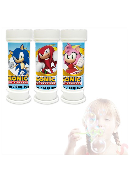 Sonic Köpük Baloncuk - 3 Adet