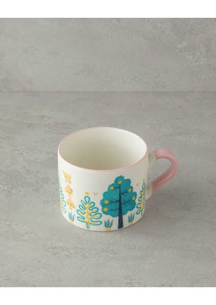 English Home Love Jungle New Bone China Kupa Yeşil