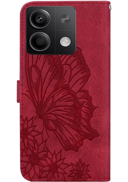 Xiaomi Redmi Not 13 5g Için Kılıf Kart Yuvası Standı Deri ile Flip Case (Yurt Dışından)