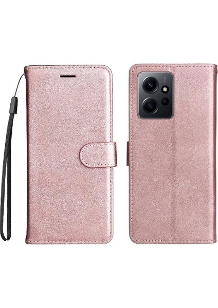 Xiaomi Redmi Not 12 Için Flip Case 4g Iş Cüzdan Telefon Kılıfı Klasik (Yurt Dışından)