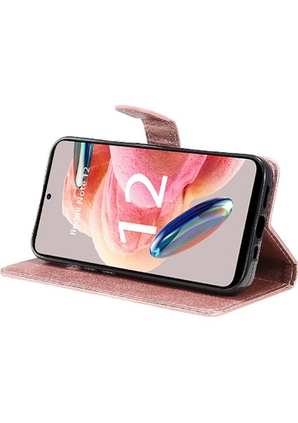 Xiaomi Redmi Not 12 Için Flip Case 4g Iş Cüzdan Telefon Kılıfı Klasik (Yurt Dışından)