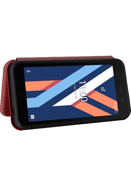 Wıko Y52 Için Kart Tutucu Kickstand Deri Folio Flip Case ile Kılıf (Yurt Dışından) modelleri
