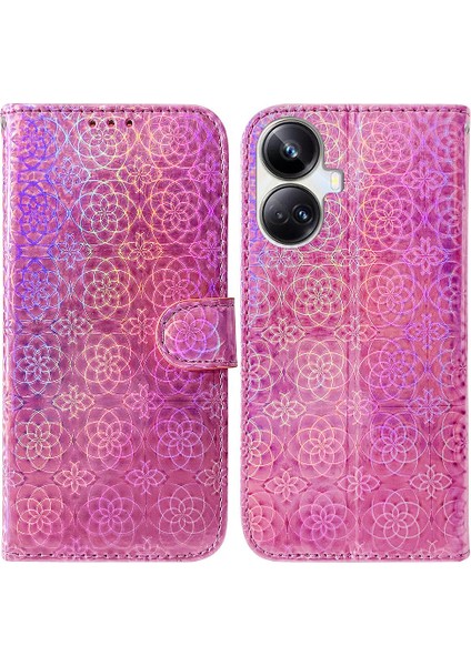 Realme 10 Pro Artı Standı Tutucu Premium Pu Deri Cüzdan Kılıf (Yurt Dışından)