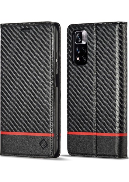 Xiaomi Redmi Için Kılıf NOTE12PRO 4g Deri Folio Flip Case ile Tam (Yurt Dışından)