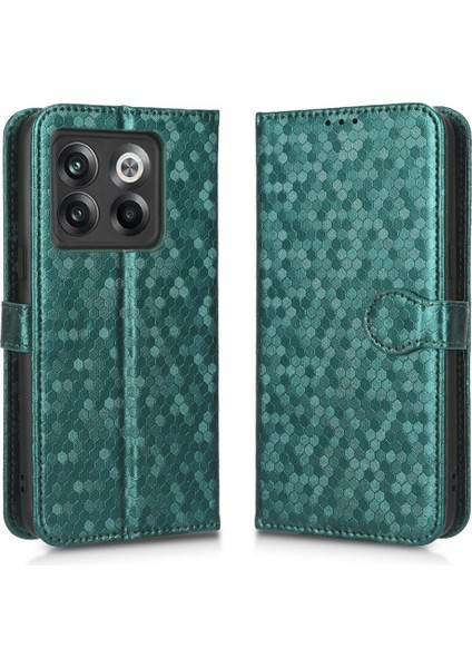Oneplus 10T 5g Için Kılıf Deri Cüzdan Kapak Manyetik Toka Geometrik (Yurt Dışından) indirimleri